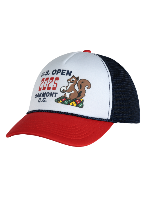 125TH U.S. Open Foam Mesh with Navy Rope Cap
