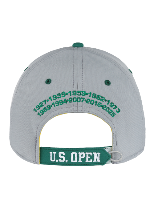 125TH U.S. Open Performance Tech Grey & Green Cap