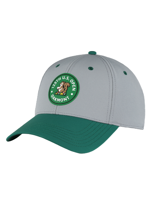 125TH U.S. Open Performance Tech Grey & Green Cap