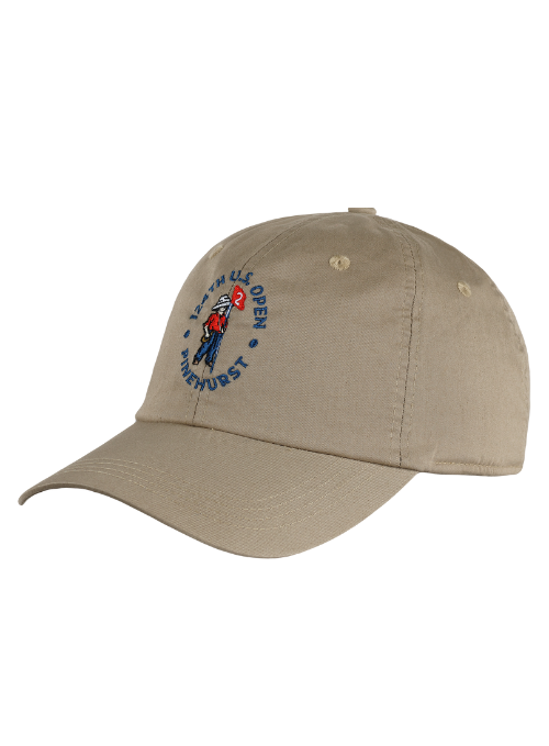 2024 U.S. Open Khaki Lightweight Cotton Cap