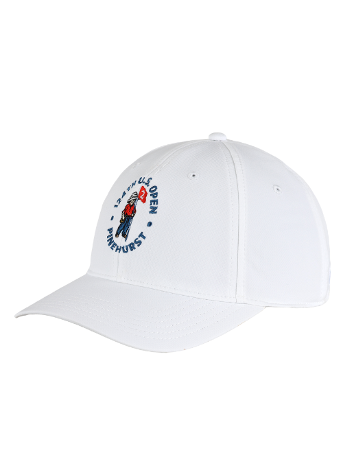 2024 U.S. Open White Ultimate Fit Aerosphere Tech Fabric Hat