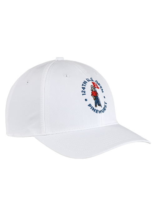 2024 U.S. Open White Ultimate Fit Aerosphere Tech Fabric Hat