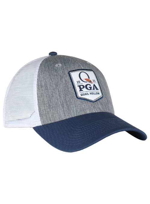 2025 PGA Championship Charcoal & Blue Mesh Back Cap