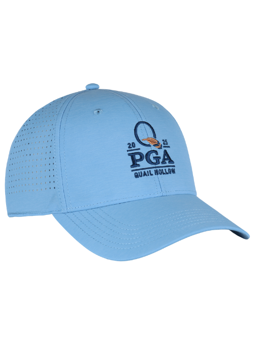 2025 PGA Championship Light Blue Laser Panel Cap