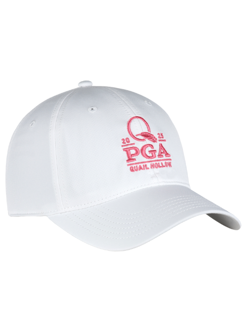2025 PGA Championship White Ladies AeroSphere Tech Cap