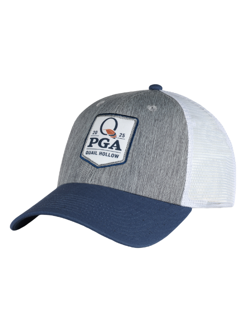 2025 PGA Championship Charcoal & Blue Mesh Back Cap