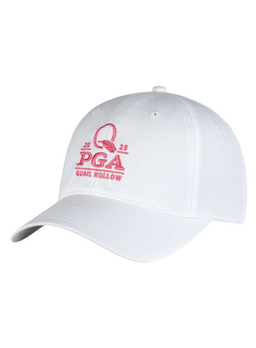 2025 PGA Championship White Ladies AeroSphere Tech Cap