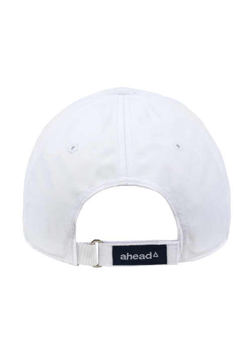 Americana White Performance Polyester Ballmarker Cap