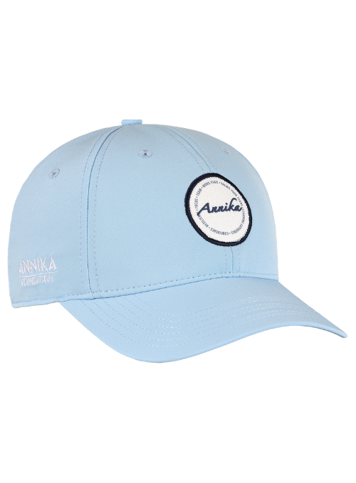 Annika Sky Blue Aerosphere Tech Fabric Ladies Ponytail Cap