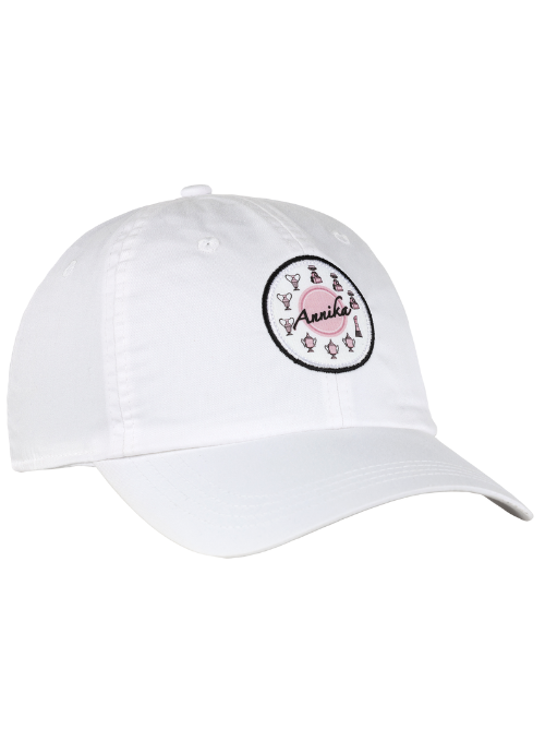 Annika Major Trophies White Lightweight Cotton Cap