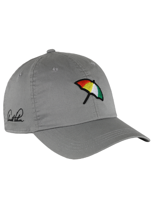 Arnold Palmer Lightweight Carbon Gray Ahead Cap