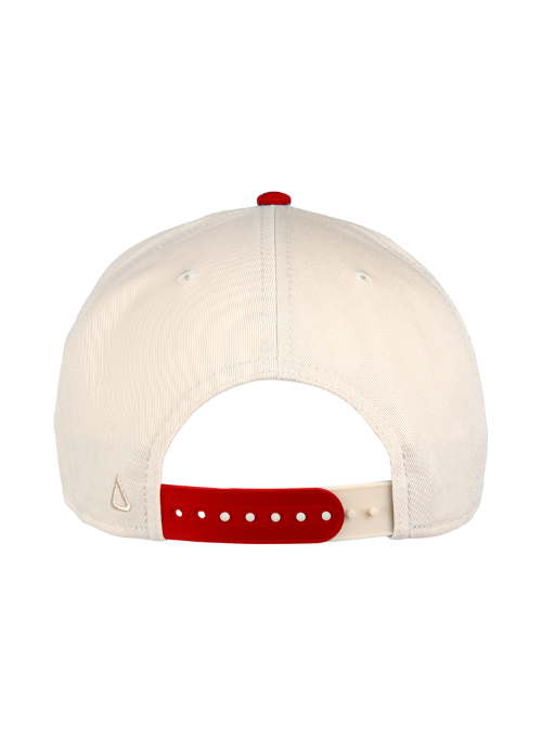 Atlanta Drive Golf Club Cream and Red Cotton Twill Cap