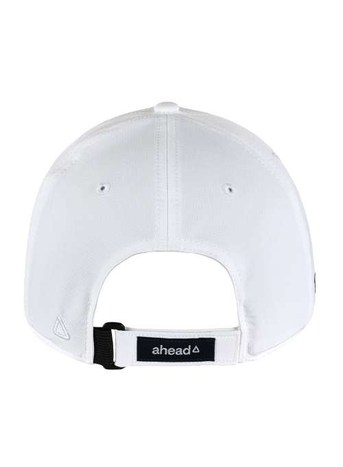 Boston Common Golf White Ultimate Fit AeroSphere Tech Fabric Cap