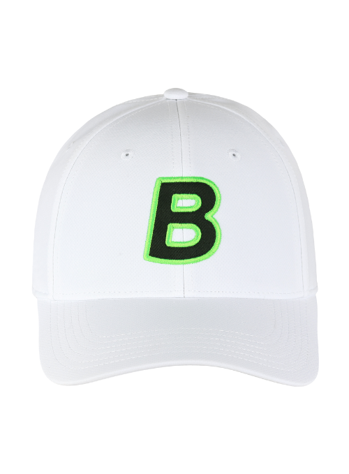 Boston Common Golf White Ultimate Fit AeroSphere Tech Fabric Cap