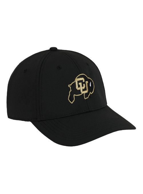 Colorado Buffaloes Black Ultimate Fit Aerosphere Tech Fabric Cap