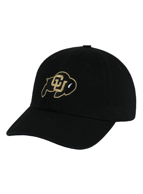 Colorado Buffaloes Black Washed Twill Cap