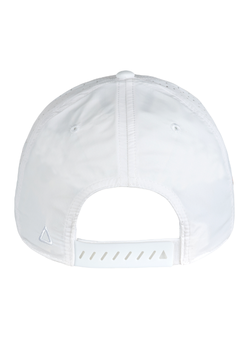Folds of Honor White Perforated Fabric Cap