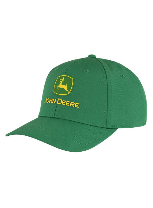 John Deere Grass Green Ultimate Fit Aerosphere Tech Fabric Cap