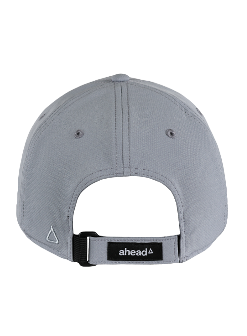 John Deere Light Grey Ultimate Fit Aerosphere Tech Fabric Cap