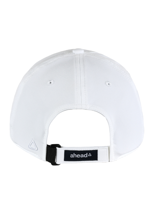 John Deere White Ultimate Fit Aerosphere Tech Fabric Cap