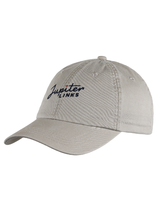 Jupiter Links Golf Club Tan Youth Fit Twill Cap