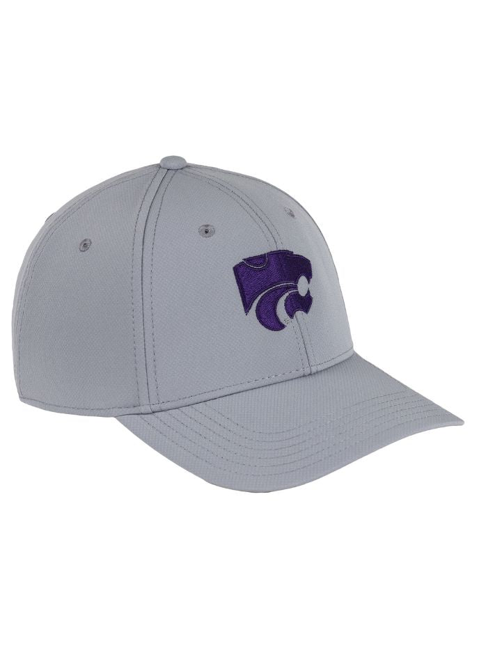 Kansas State Wildcats Light Grey Ultimate Fit Aerosphere Tech Fabric Cap