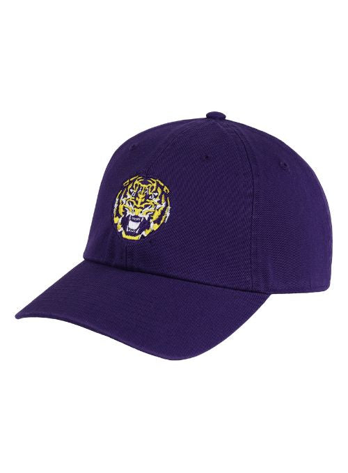 LSU Tigers Purple Washed Twill Cap