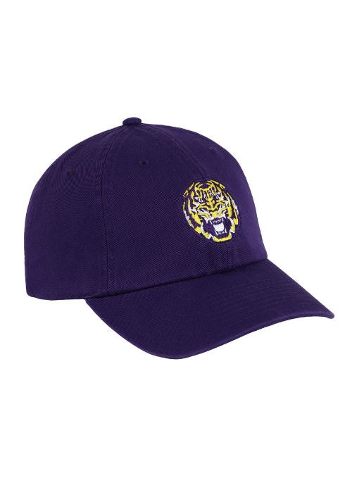 LSU Tigers Purple Washed Twill Cap