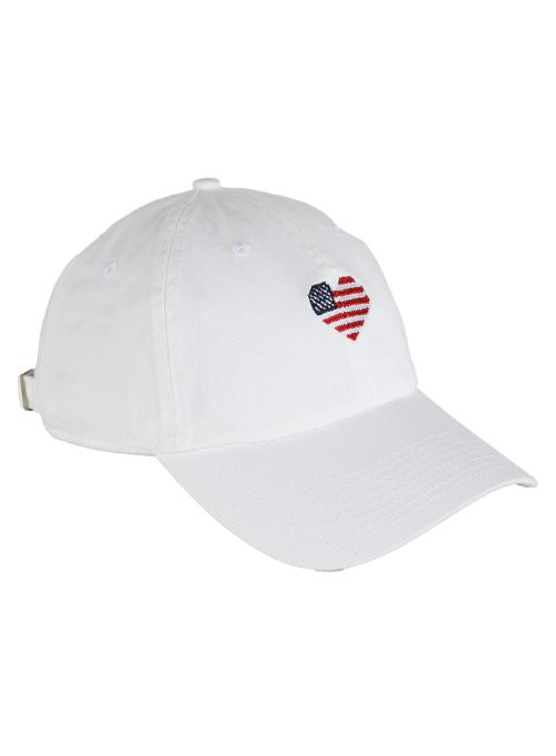 Americana White Washed Twill Hat