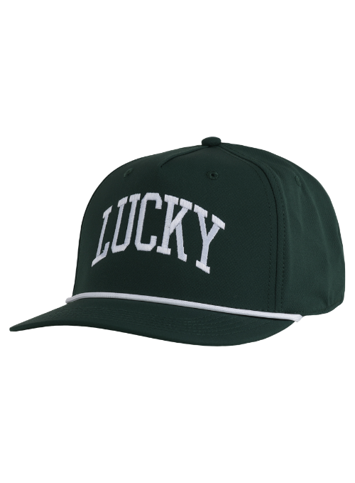 Lucky Green AeroSphere Tech Fabric Rope Cap