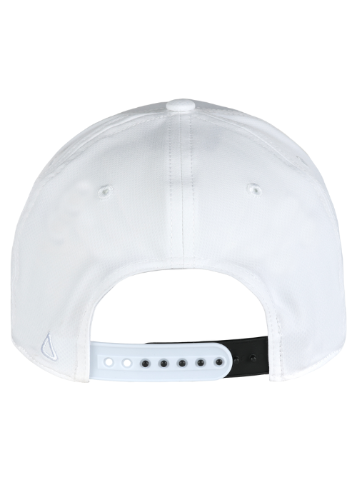 Maryland Terrapins White with Black Rope Cap