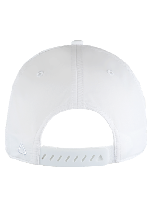 Michigan State Spartans White Laser Panel Cap with Dimensional Rubber Patch