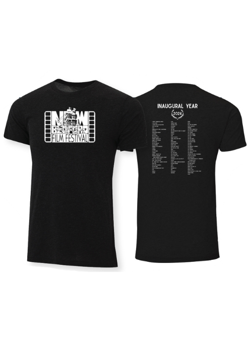 New Bedford Film Festival - Black & White T-Shirt