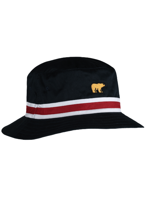 Nicklaus Blue w/ Red Stripe Cotton Bucket