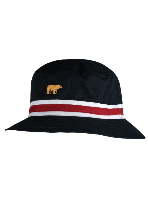 Nicklaus Blue w/ Red Stripe Cotton Bucket