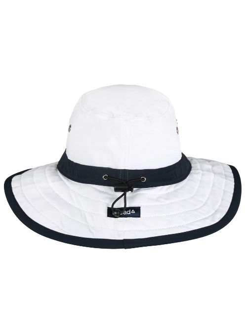 Nicklaus White Bucket w/ Cinch Cord