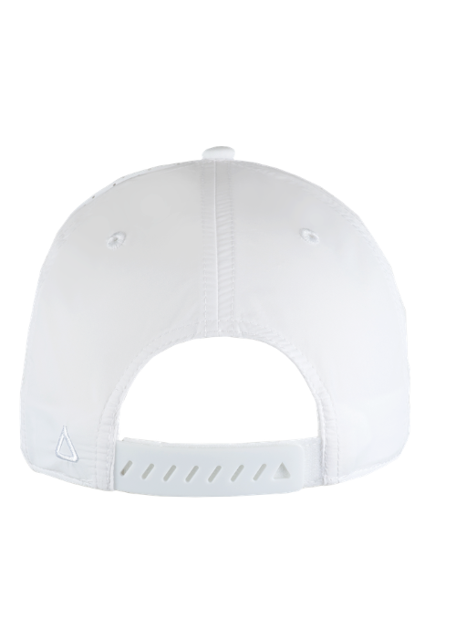 Ohio State Buckeyes White Laser Panel Cap with Dimensional Rubber Patch