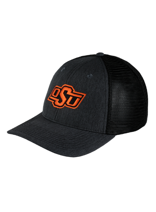Oklahoma State Cowboys Black Mesh Back Cap