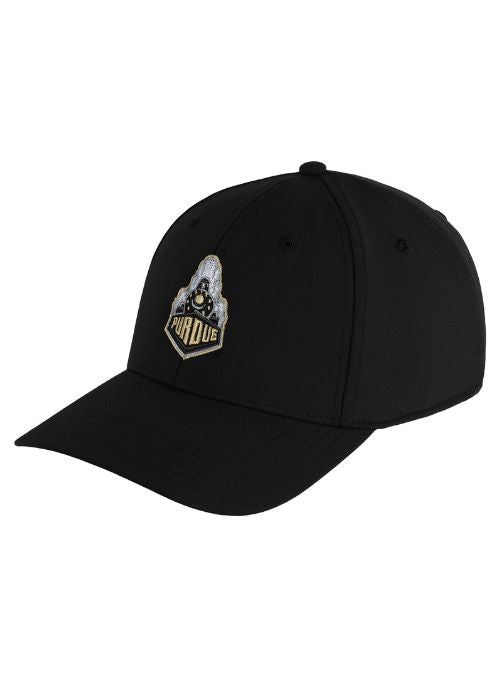 Purdue Boilermaker Special Black Ultimate Fit Aerosphere Tech Fabric Cap