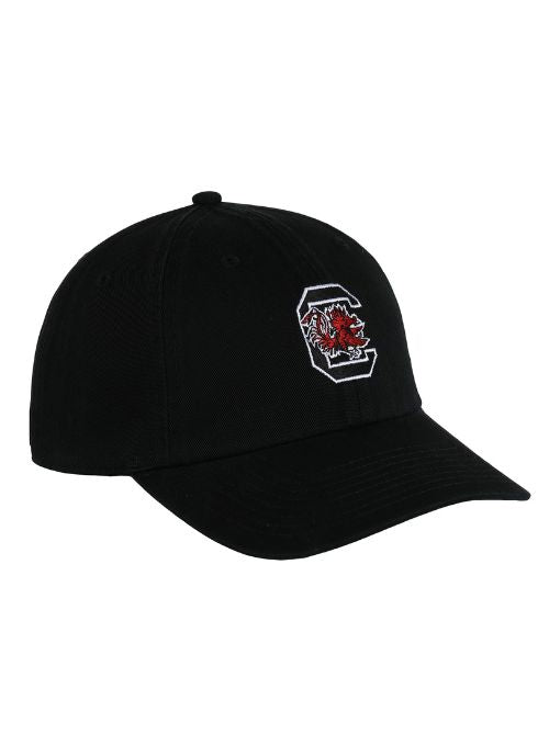 South Carolina Gamecocks Black Washed Twill Cap