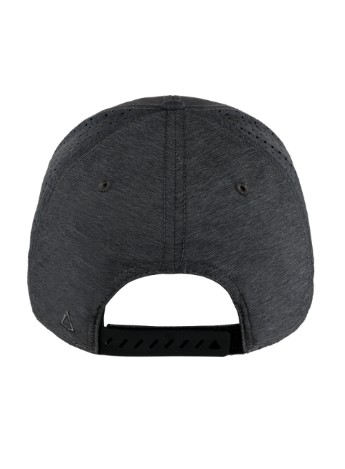 Stanford Cardinal Black Heather Laser Panel Cap