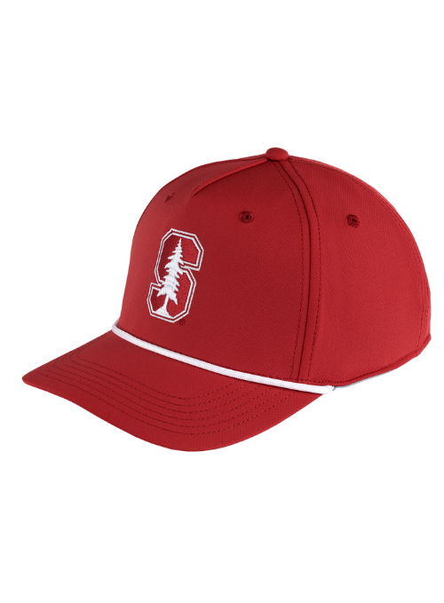 Stanford Cardinal Red with White Rope Cap