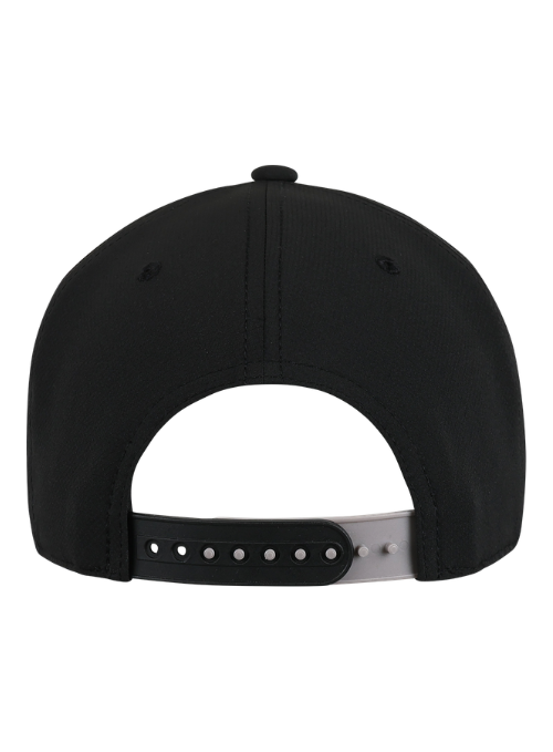 Tennessee Vols Black AeroSphere Tech Rope Cap with Dimensional Rubber Patch