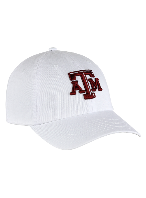 Texas A&M Aggies White Washed Twill Cap