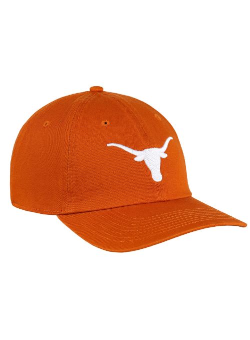 Texas Longhorns Orange Washed Twill Cap