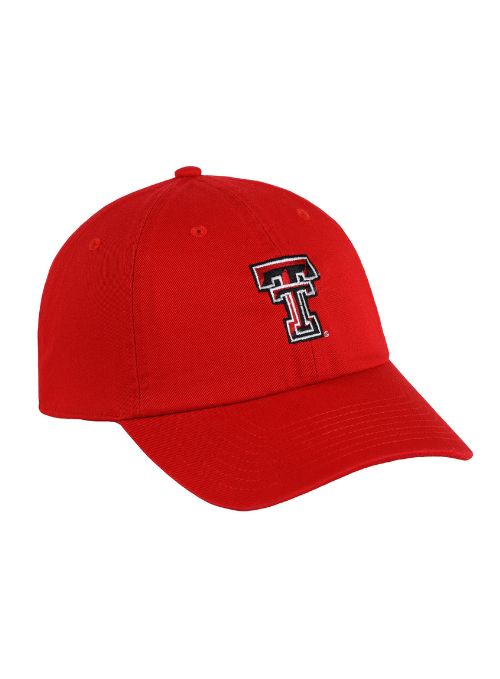 Texas Tech Red Raiders Red Washed Twill Cap