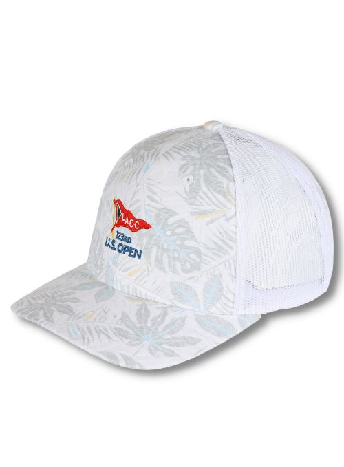 U.S. Open Blue & White Sublimated Print Mesh Back Cap