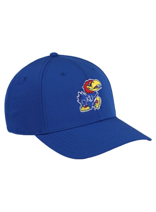 Kansas Jayhawks Blue Ultimate Fit Aerosphere Tech Fabric Cap