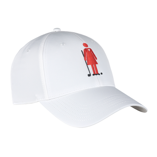 Women's Golf Day White Performance Cap