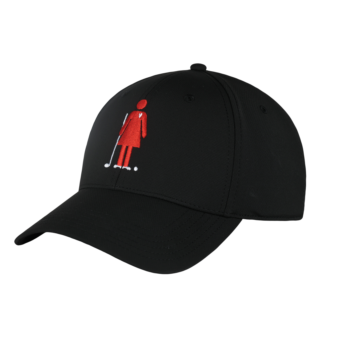 Women's Golf Day Black Performance Cap